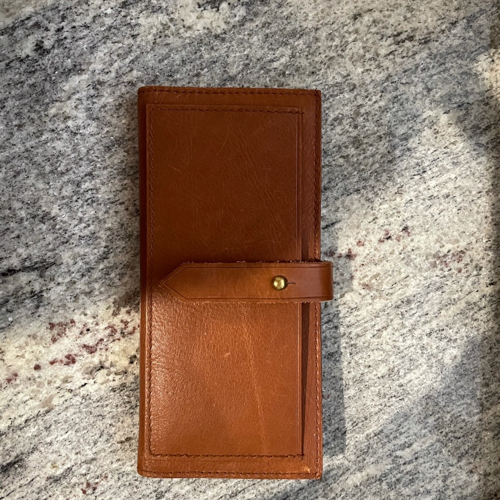 Madewell leather wallet